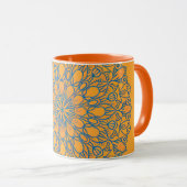 coffee mug orange color マグカップ (正面右)