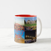 Coffee Mug Paris France ツートーンマグカップ (正面右)