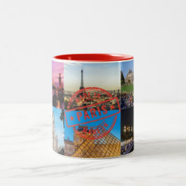 Coffee Mug Paris France ツートーンマグカップ