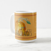 Coffee Mug: Pumpkin Harvest Blessing コーヒーマグカップ (正面左)