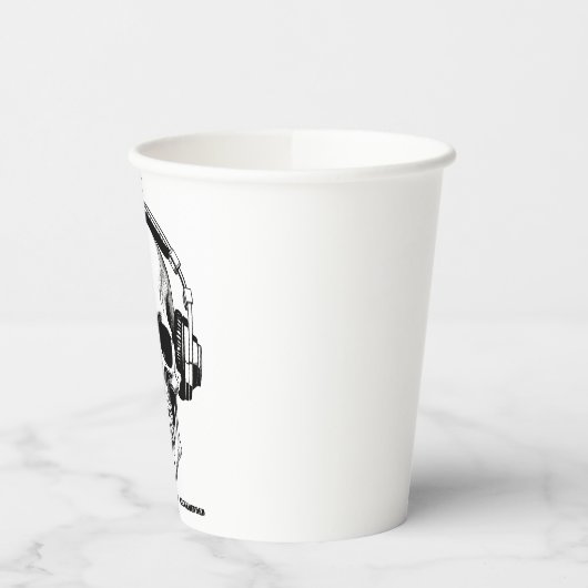 Coffee Mug Scull 紙コップ (左)
