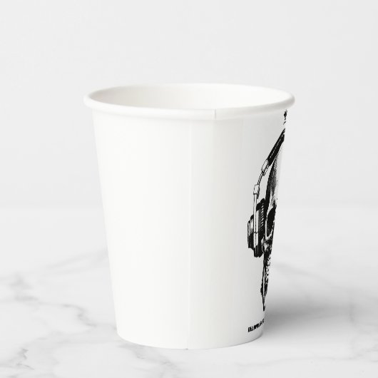 Coffee Mug Scull 紙コップ (右)