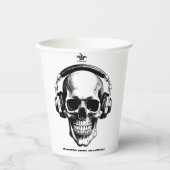 Coffee Mug Scull 紙コップ (正面)