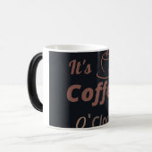 Coffee mug- start your day right👌 モーフィングマグカップ (正面左)