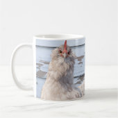 Coffee Mug Two Chickens Mug コーヒーマグカップ (左)
