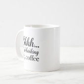 Coffee Mug Unique Gift for coffee lovers コーヒーマグカップ (正面左)