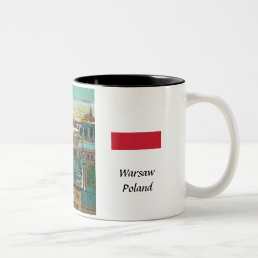 Coffee Mug Warsaw（ポーランド） ツートーンマグカップ (右)