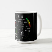 Coffee Mug with a Humorous Digital Design コーヒーマグカップ (正面右)