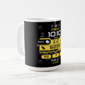 Coffee Mug with a Humorous Digital Design コーヒーマグカップ (正面左)