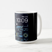 Coffee Mug with a Humorous Digital Design コーヒーマグカップ (正面右)