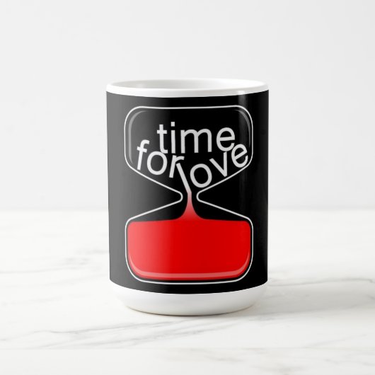 Coffee Mug with a Humorous Digital Design コーヒーマグカップ (中央)