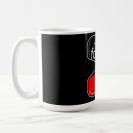 Coffee Mug with a Humorous Digital Design コーヒーマグカップ