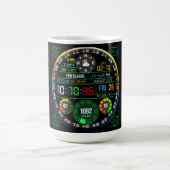 Coffee Mug with a Humorous Digital Design コーヒーマグカップ (中央)