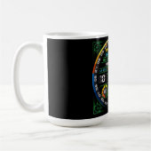 Coffee Mug with a Humorous Digital Design コーヒーマグカップ (左)