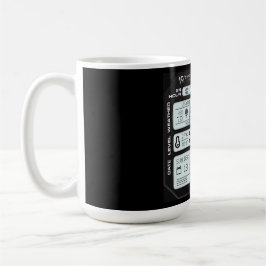 Coffee Mug with a Humorous Digital Design コーヒーマグカップ