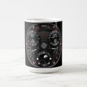 Coffee Mug with a Humorous Digital Design コーヒーマグカップ (中央)