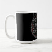 Coffee Mug with a Humorous Digital Design コーヒーマグカップ (左)