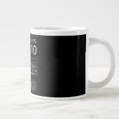 Coffee Mug with a Humorous Digital Design ジャンボコーヒーマグカップ (右)