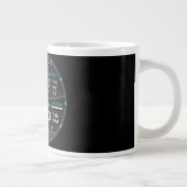 Coffee Mug with a Humorous Digital Design ジャンボコーヒーマグカップ (右)