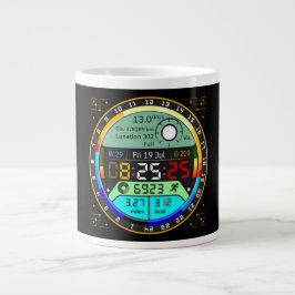 Coffee Mug with a Humorous Digital Design ジャンボコーヒーマグカップ