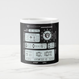 Coffee Mug with a Humorous Digital Design ジャンボコーヒーマグカップ