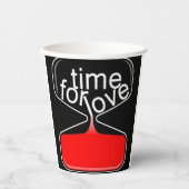 Coffee Mug with a Humorous Digital Design 紙コップ (正面)