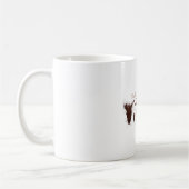 Coffee Mug with Design. コーヒーマグカップ (左)