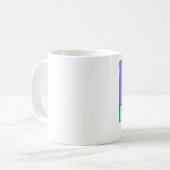 Coffee Mug With Hilarious Pun (Step Ladder) コーヒーマグカップ (正面左)