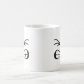 Coffee mugs Amusing and funny コーヒーマグカップ (中央)