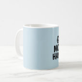 Coffee mugs for Him, Good Morning Handsome コーヒーマグカップ (正面左)