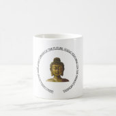 Coffee or tea mug with Buddha quote コーヒーマグカップ (中央)