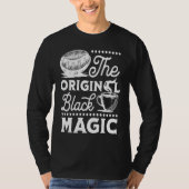 Coffee Original Magic Caffeine Espresso  Addict Tシャツ (正面)