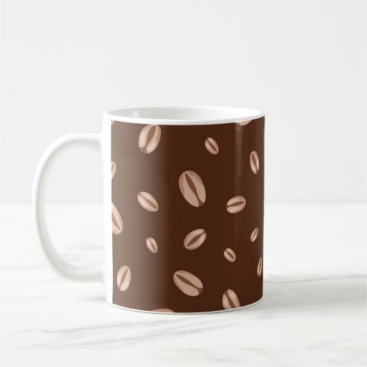 Coffee pattern コーヒーマグカップ (左)