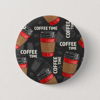 Coffee pattern 缶バッジ
