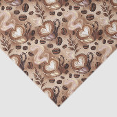 Coffee pattern 薄葉紙 (詳細)