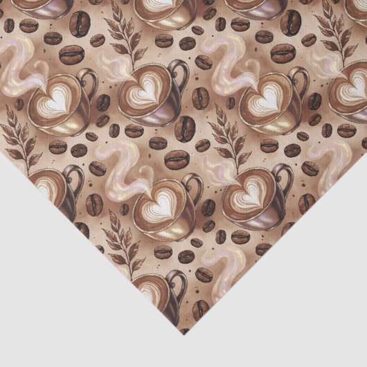 Coffee pattern 薄葉紙 (詳細)