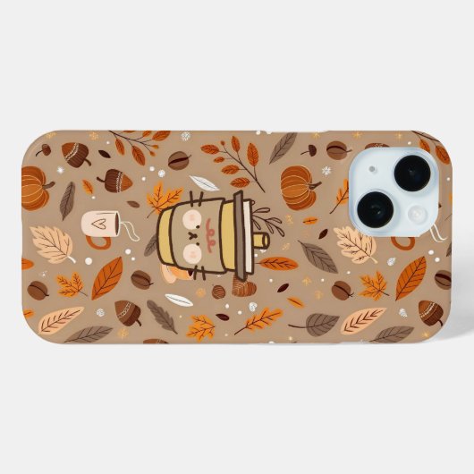 Coffee phone case  Case-Mate iPhoneケース (裏面 (横))