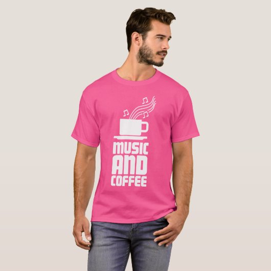 Coffee - Piano Lessons Piano Player Piano Teacher Tシャツ (正面フル)
