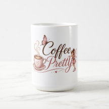 Coffee Prettyロゴ マグカップ