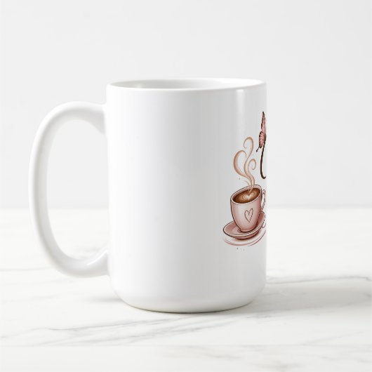 Coffee Prettyロゴ マグカップ (左)