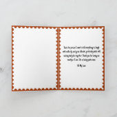 Coffee Pun Say I Love You Funny Valentines Day  カード (内部)