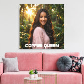 COFFEE QUEEN キャンバスプリント (インサイチュ (リビング))