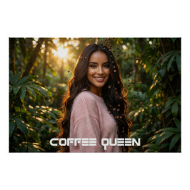 COFFEE QUEEN ポスター