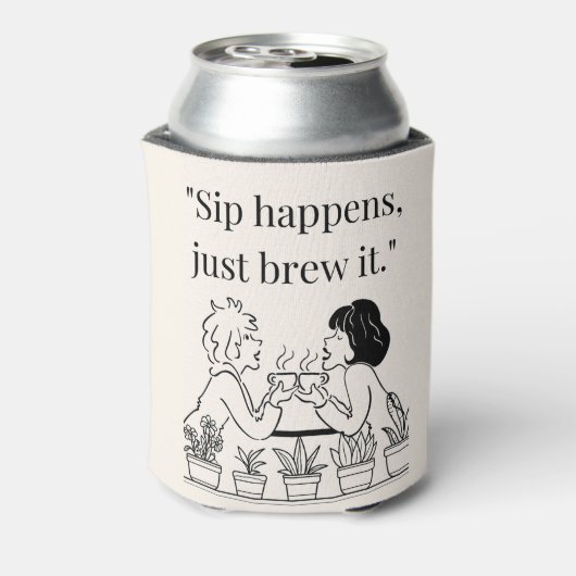 coffee quote  缶クーラー (缶裏面)