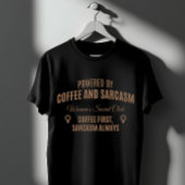 Coffee & Sarcasm: Women's Social Club Tシャツ