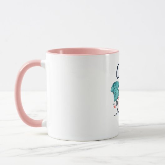 Coffee. Scrubs. Repeat. マグカップ (左)