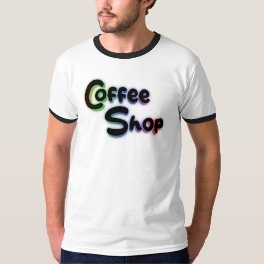 Coffee shop tシャツ (正面)