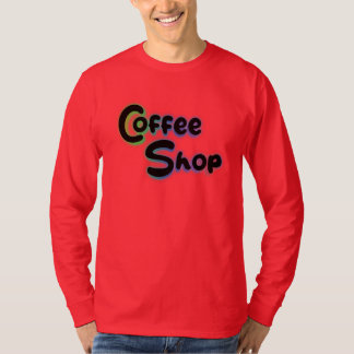 Coffee shop tシャツ