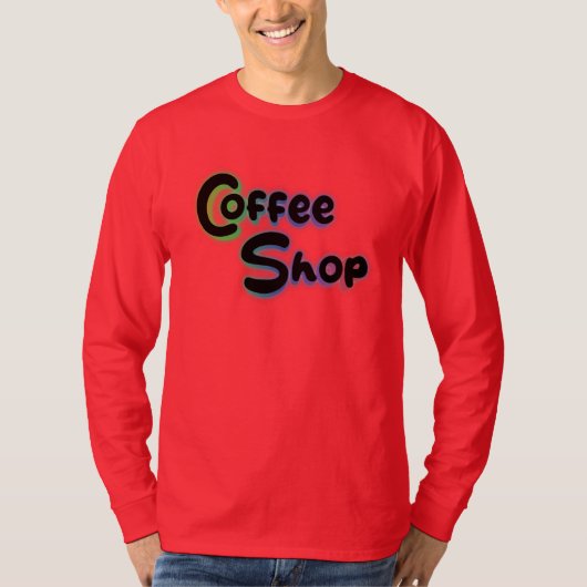 Coffee shop tシャツ (正面)