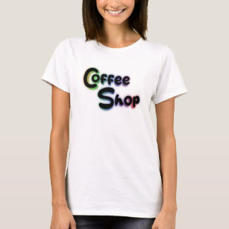Coffee shop tシャツ
